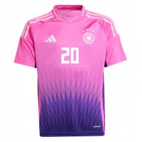 Nemecko Benjamin Henrichs #20 Vonkajší futbalový dres ME 2024 Krátky Rukáv